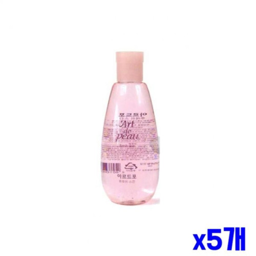 부드럽고 촉촉한 스킨 380ml 토너 화장품 미용 x5개