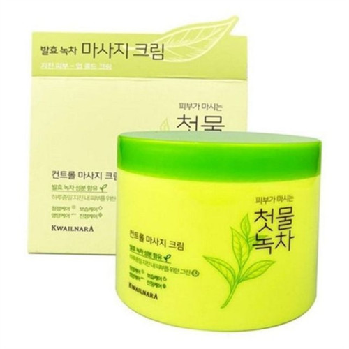 녹차 마사지 크림 녹차 컨트롤 크림 수분 진정 홈케어 대용량 얼굴 전신 지리산 노폐물 화장품 탄력 각질