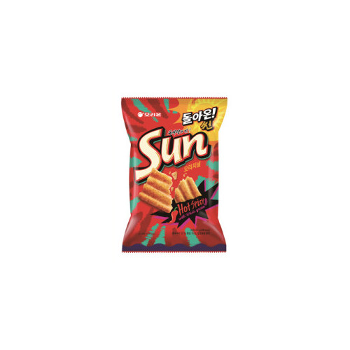 오리온)썬핫스파이시맛80G