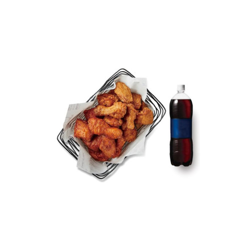 반반한마리[간장+레드]+콜라1.25L
