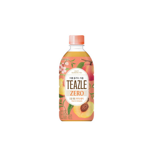 웅진)티즐제로피치우롱티500ml
