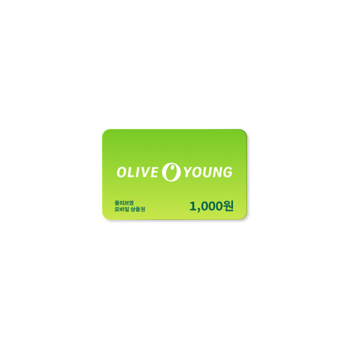 올리브영 모바일상품권 1,000원권
