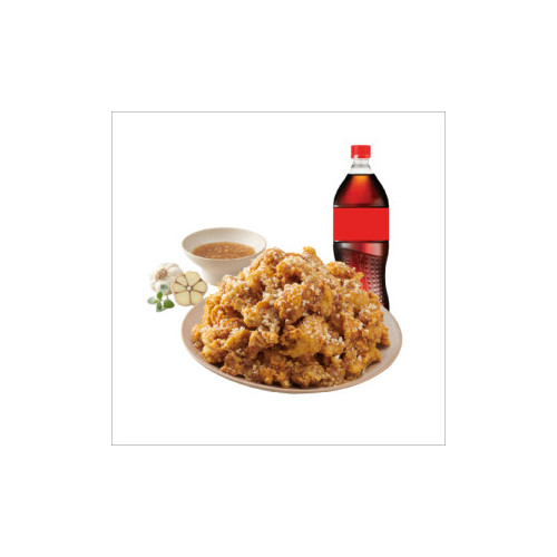 (순살/뼈)알싸한마늘치킨+콜라1.25L