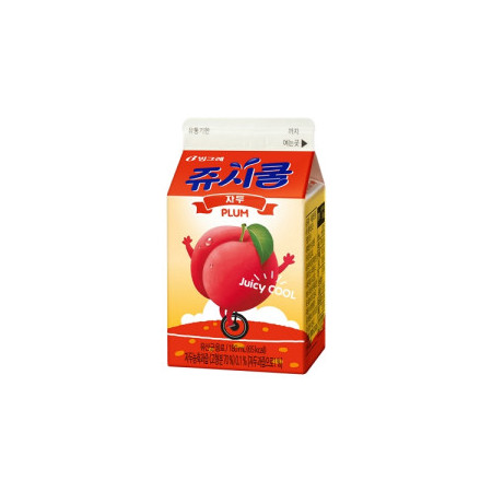 빙그레)쥬시쿨자두180ml